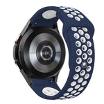 Zweifarbiges Silikon-Uhrenarmband mit umgekehrter Schnalle, für Samsung Galaxy Watch FE / 7 / 6 / 5 / 4