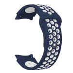 Zweifarbiges Silikon-Uhrenarmband mit umgekehrter Schnalle, für Samsung Galaxy Watch FE / 7 / 6 / 5 / 4