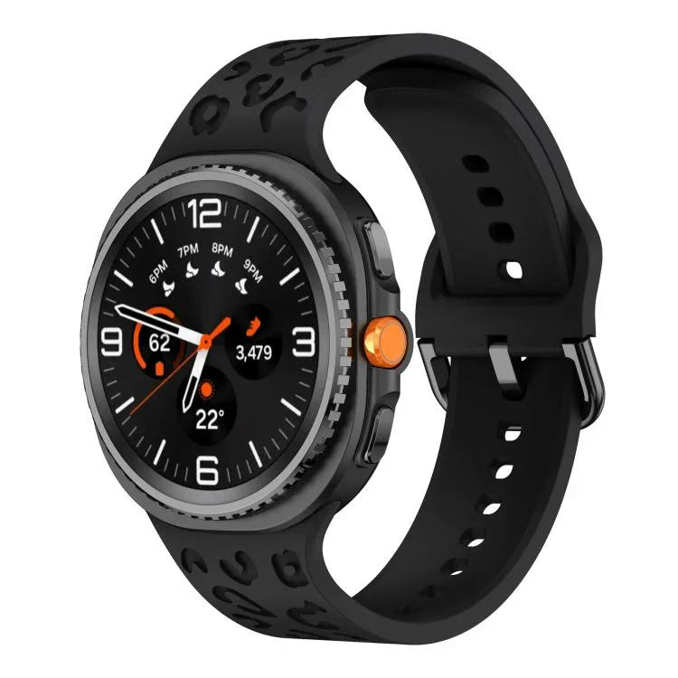 Silikonarmband mit Leopardenmuster, für Samsung Galaxy Watch8 / Watch8 Classic
