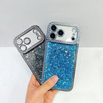 Diamond Sequins Glitter MagSafe Electroplating Phone Case, For iPhone 13