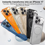 Wechsel zu 17 Großes Linsenfenster Mattierte MagSafe Handyhülle, Für iPhone 13 Pro Max, Für iPhone 13 Pro, Für iPhone 13, Für iPhone 12, Für iPhone 12 Pro Max, Für iPhone 12 Pro, Für iPhone 11 Pro Max, Für iPhone 11