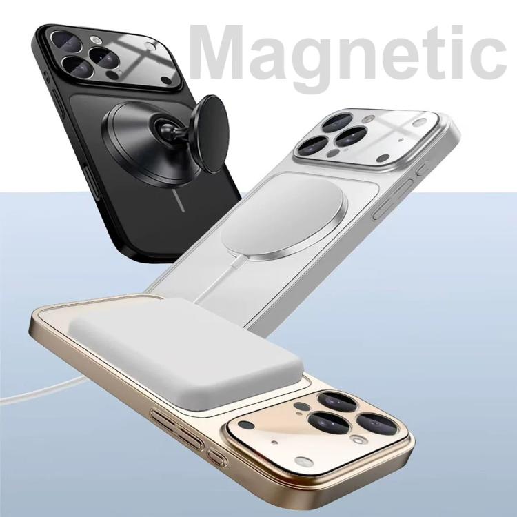 Wechsel zu 17 Großes Linsenfenster Mattierte MagSafe Handyhülle, Für iPhone 13 Pro Max, Für iPhone 13 Pro, Für iPhone 13, Für iPhone 12, Für iPhone 12 Pro Max, Für iPhone 12 Pro, Für iPhone 11 Pro Max, Für iPhone 11