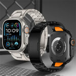 Edelstahl-Uhrenarmband mit H-förmigem Schnellverschluss und Schmetterlingsschließe, passend für Apple Watch 44 mm / 45 mm / 46 mm / 49 mm und 42 mm / 41 mm / 40 mm / 38 mm
