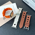 Silikonarmband mit Leiterschnalle, passend für Apple Watch 46 mm / 49 mm / 45 mm / 44 mm und 42 mm / 41 mm / 40 mm / 38 mm