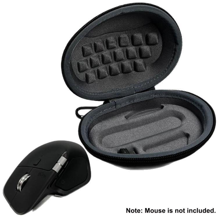 Für Logitech MX Master 4 / 3S / 3 / 2 Tragbare kabellose Maus Aufbewahrungstasche, druckfeste Hartschalen-Schutzhülle, für Logitech MX Master 4 / 3S / 3 / 2