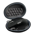 Für Logitech MX Master 4 / 3S / 3 / 2 Tragbare kabellose Maus Aufbewahrungstasche, druckfeste Hartschalen-Schutzhülle, für Logitech MX Master 4 / 3S / 3 / 2