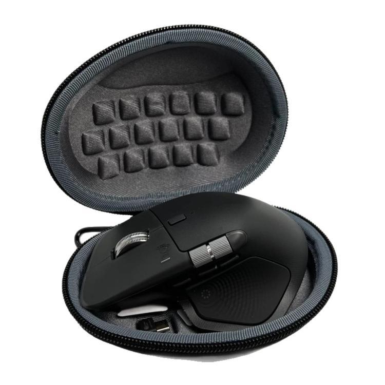 Für Logitech MX Master 4 / 3S / 3 / 2 Tragbare kabellose Maus Aufbewahrungstasche, druckfeste Hartschalen-Schutzhülle, für Logitech MX Master 4 / 3S / 3 / 2