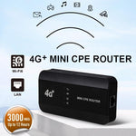 M10-LW mit RJ45-Anschluss, WPS-Funktion, SIM-Kartensteckplatz, WIFI6, tragbarer 4G Router, WLAN Hotspot, US-Version, M10-LW