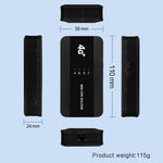 M10-LW mit RJ45-Anschluss, WPS-Funktion, SIM-Kartensteckplatz, WIFI6, tragbarer 4G Router, WLAN Hotspot, US-Version, M10-LW