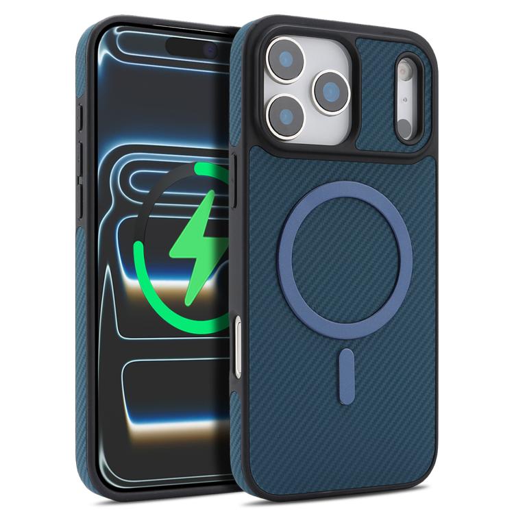 Kalebol Carbonfaser MagSafe Handyhülle, Für iPhone 17 Pro Max, Für iPhone 17 Pro, Für iPhone 17, Für iPhone Air, Für iPhone 16 Pro Max, Für iPhone 16 Pro, Für iPhone 16 Plus, Für iPhone 16