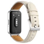 Genähtes, spitz zulaufendes Lederarmband für Samsung Galaxy Fit 3