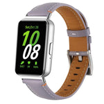 Genähtes, spitz zulaufendes Lederarmband für Samsung Galaxy Fit 3