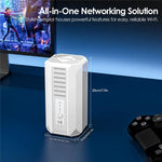 WAVLINK WNF100X3NR-B Globale Version Nano SIM-Steckplatz 5G NR CPE Router WiFi 6, Spezifikationen: US-Stecker, WNF100X3NR-B