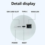 Q50-E Portable 4G WiFi6 Router Wireless Repeater With Nano SIM Card Slot Eurasia Version, US Plug, EU Plug
