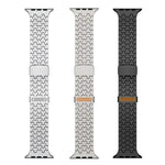 Y-förmiges, doppelt magnetisches Edelstahl-Uhrenarmband, für Apple Watch 42 / 44 / 45 / 46 / 49 mm, für Apple Watch 38 / 40 / 41 / S11 42 mm