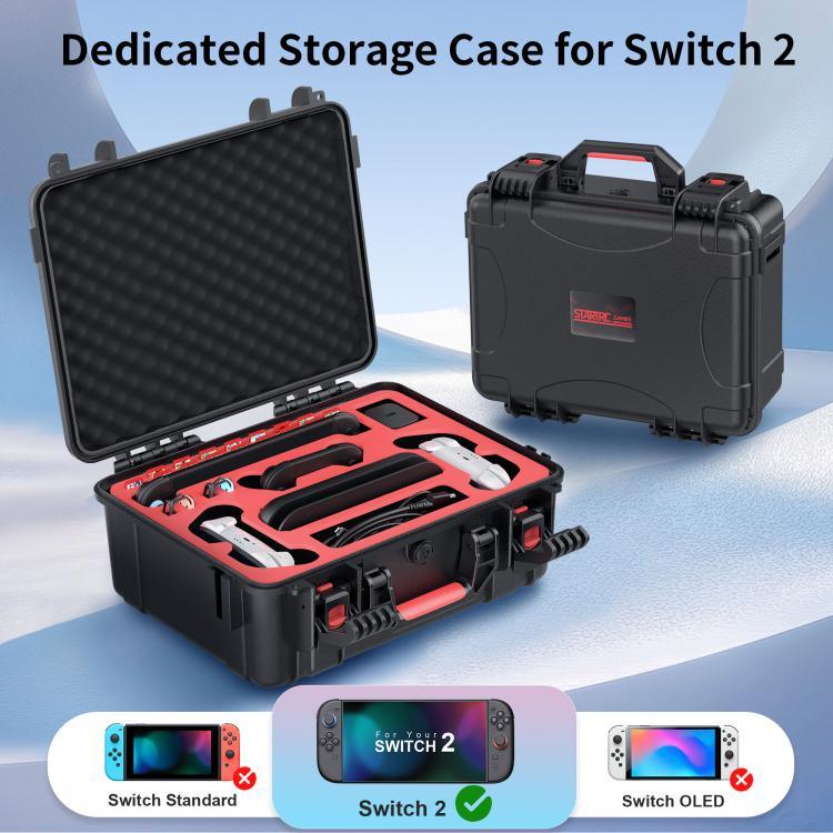 Multifunktionales Pro Controller Handheld-Konsolen-Aufbewahrungs- und wasserdichtes Case, für Nintendo Switch 2