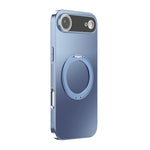 360 Degree Rotating Holder MagSafe Electroplated Phone Case with Lens Cover, For iPhone 17 Pro Max, For iPhone 17 Pro, For iPhone 17, For iPhone Air, For iPhone 16 Pro Max, For iPhone 16 Pro