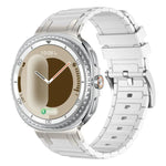 Silikonarmband mit I-förmiger Struktur, für Samsung Galaxy Watch8 / Watch8 Classic
