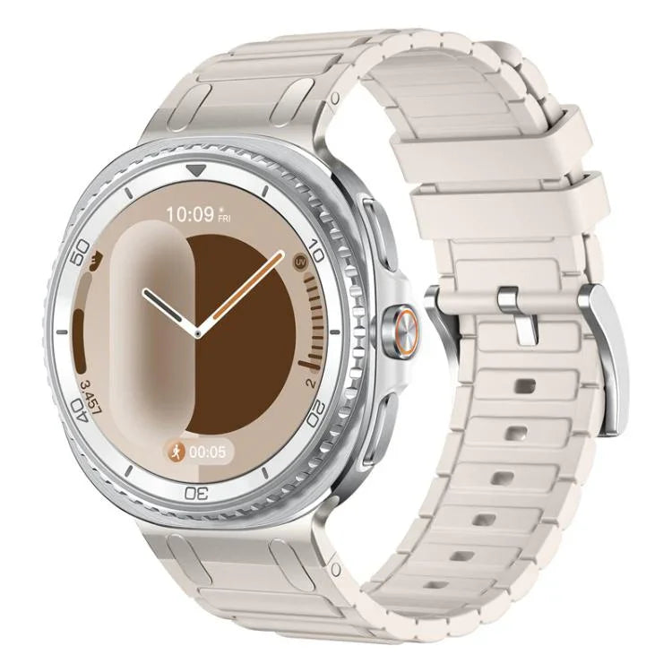 Silikonarmband mit I-förmiger Struktur, für Samsung Galaxy Watch8 / Watch8 Classic