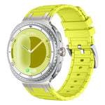 Silikonarmband mit I-förmiger Struktur, für Samsung Galaxy Watch8 / Watch8 Classic