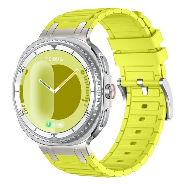 Silikonarmband mit I-förmiger Struktur, für Samsung Galaxy Watch8 / Watch8 Classic