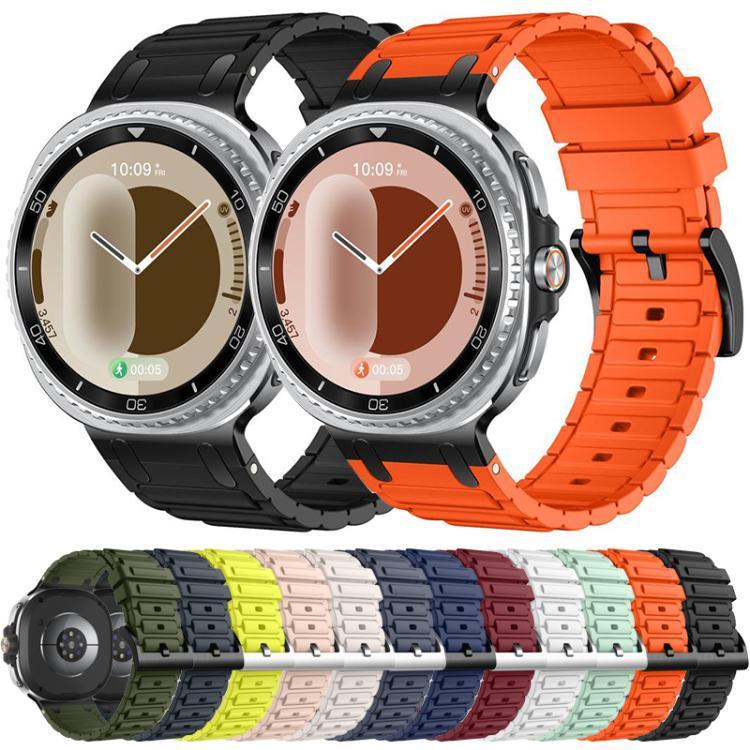 Silikonarmband mit I-förmiger Struktur, für Samsung Galaxy Watch8 / Watch8 Classic