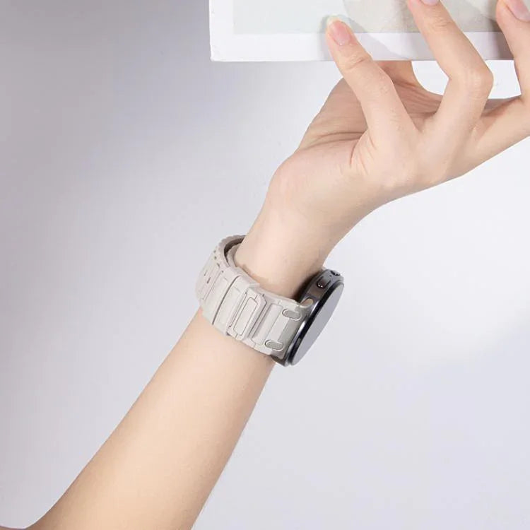 Silikonarmband mit I-förmiger Struktur, für Samsung Galaxy Watch8 / Watch8 Classic