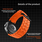 Silikonarmband mit I-förmiger Struktur, für Samsung Galaxy Watch8 / Watch8 Classic