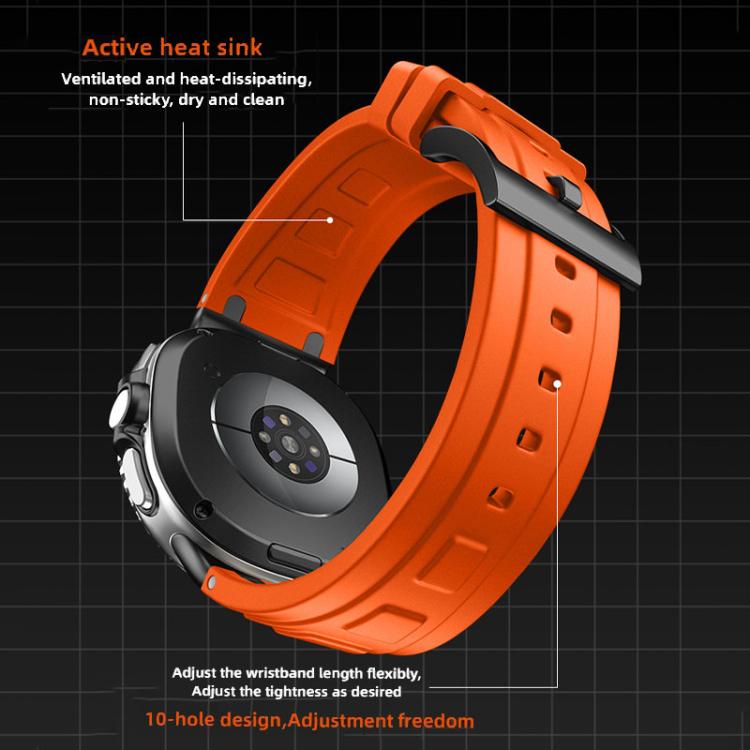 Triple-Layer Armour Silicone Watch Band, For Samsung Galaxy Watch8 / Watch8 Classic