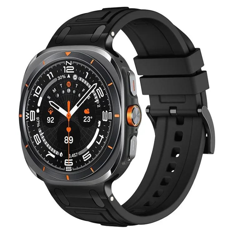 Dreilagiges, robustes Silikon-Armband für Samsung Galaxy Watch Ultra / Ultra 2025