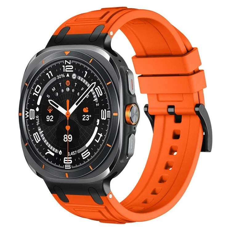 Dreilagiges, robustes Silikon-Armband für Samsung Galaxy Watch Ultra / Ultra 2025