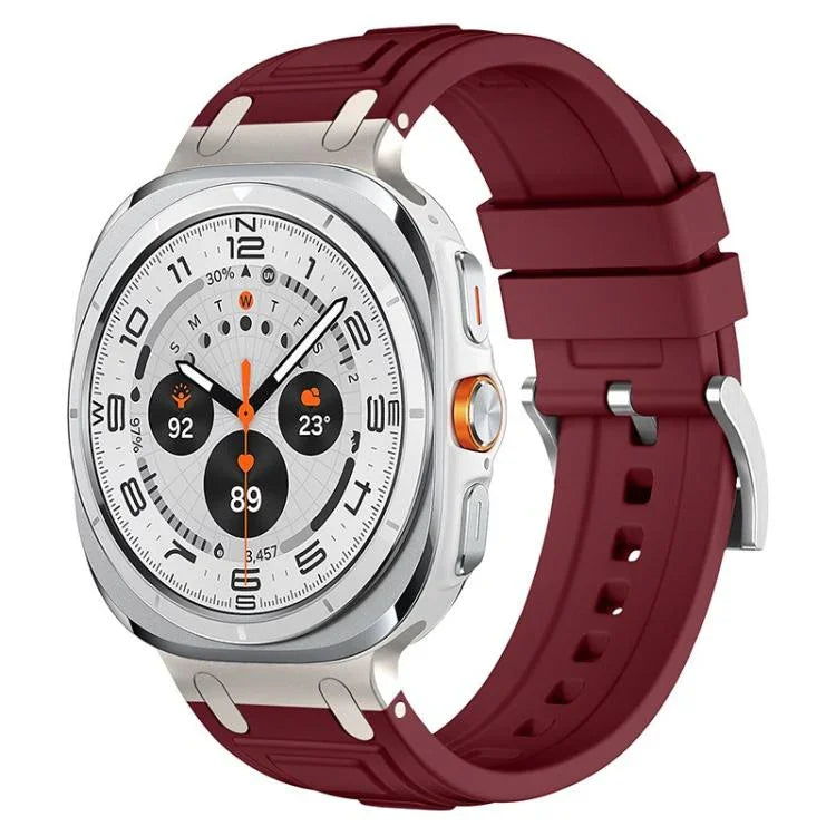 Dreilagiges, robustes Silikon-Armband für Samsung Galaxy Watch Ultra / Ultra 2025