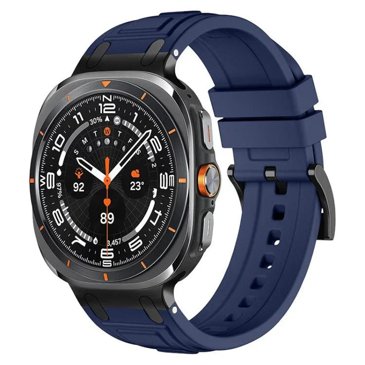 Dreilagiges, robustes Silikon-Armband für Samsung Galaxy Watch Ultra / Ultra 2025