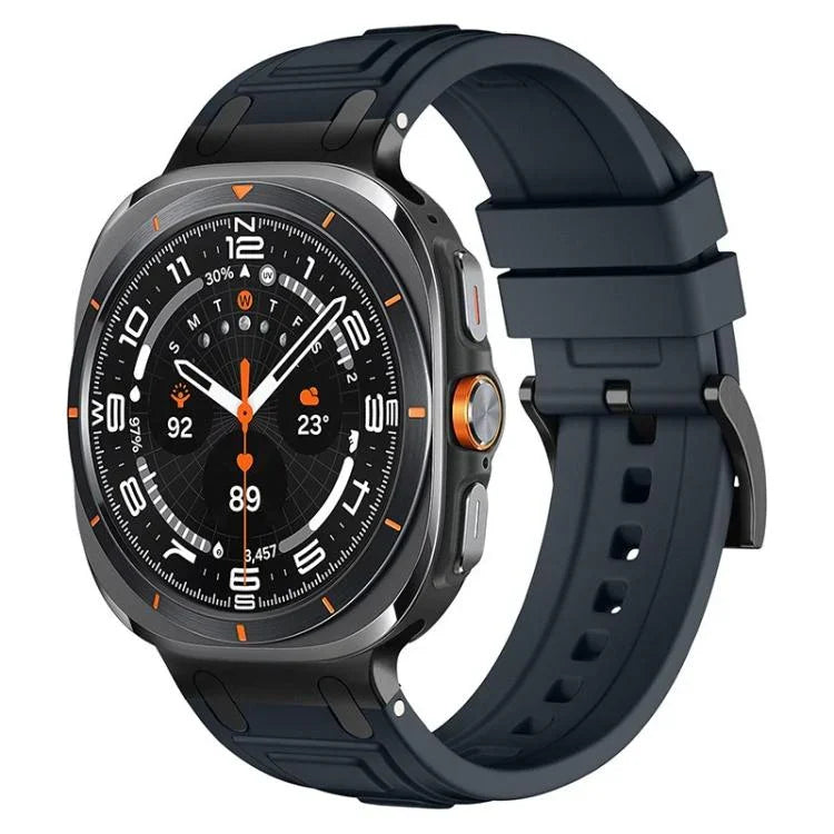 Dreilagiges, robustes Silikon-Armband für Samsung Galaxy Watch Ultra / Ultra 2025