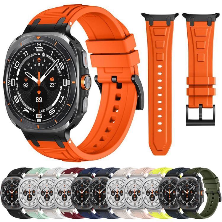 Dreilagiges, robustes Silikon-Armband für Samsung Galaxy Watch Ultra / Ultra 2025