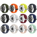 Dreilagiges, robustes Silikon-Armband für Samsung Galaxy Watch Ultra / Ultra 2025