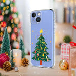 Weihnachtlich bedruckte TPU-Handyhülle, Für iPhone 15