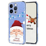 Weihnachtlich bedruckte TPU-Handyhülle, Für iPhone 15