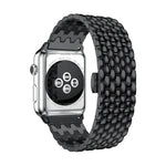 Armband aus massivem Edelstahl mit Drachenmuster für Apple Watch Series 3, 2 und 1 (38 mm)
