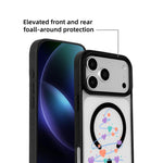 Weihnachtsserie Starke Magnetische Schwarz Lackierte Rand-Handyhülle, Für iPhone 17 Pro Max, Für iPhone 17 Pro, Für iPhone 17