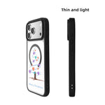 Weihnachtsserie Starke Magnetische Schwarz Lackierte Rand-Handyhülle, Für iPhone 17 Pro Max, Für iPhone 17 Pro, Für iPhone 17
