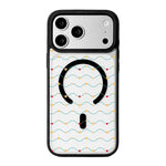 Weihnachtsserie Starke Magnetische Schwarz Lackierte Rand-Handyhülle, Für iPhone 17 Pro Max, Für iPhone 17 Pro, Für iPhone 17