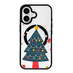 Weihnachtsserie Starke Magnetische Schwarz Lackierte Rand-Handyhülle, Für iPhone 17 Pro Max, Für iPhone 17 Pro, Für iPhone 17