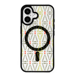 Weihnachtsserie Starke Magnetische Schwarz Lackierte Rand-Handyhülle, Für iPhone 17 Pro Max, Für iPhone 17 Pro, Für iPhone 17