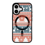 Weihnachtsserie Starke Magnetische Schwarz Lackierte Rand-Handyhülle, Für iPhone 17 Pro Max, Für iPhone 17 Pro, Für iPhone 17
