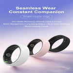 R12 SIZE 12 Smart Ring, Support Heart Rate / Blood Oxygen / Sleep Monitoring / Female Health