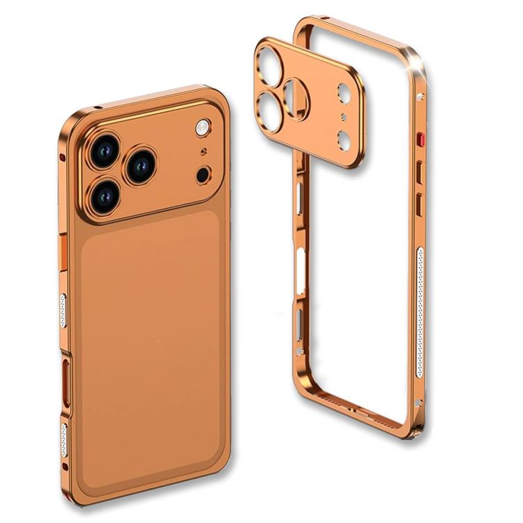 Ultradünne Schutzhülle aus Metalllegierung mit Linsenrahmen, für iPhone 17 Pro Max, für iPhone 17 Pro