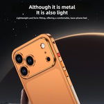 Ultra-Thin Alloy Metal Frame Shockproof Phone Case with  Lens Frame, For iPhone 17 Pro Max, For iPhone 17 Pro