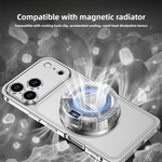 Ultra-Thin Alloy Metal Frame Shockproof Phone Case, For iPhone 17 Pro Max, For iPhone 17 Pro