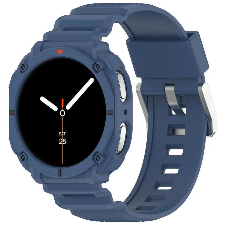 Einfarbiges Uhrengehäuse mit integriertem TPU-Armband, für Samsung Galaxy Watch8 44 mm und 40 mm